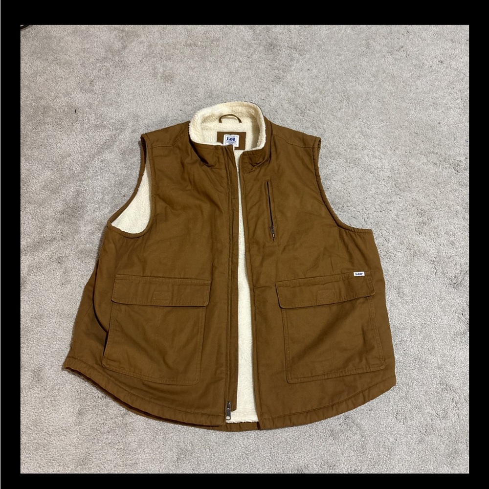 Lee canvas Sherpa XXL EUC.  Warm. Great for working outside